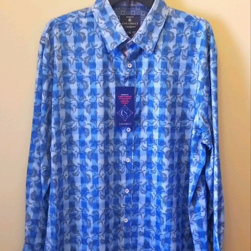 Men's Long Sleeve Button Down